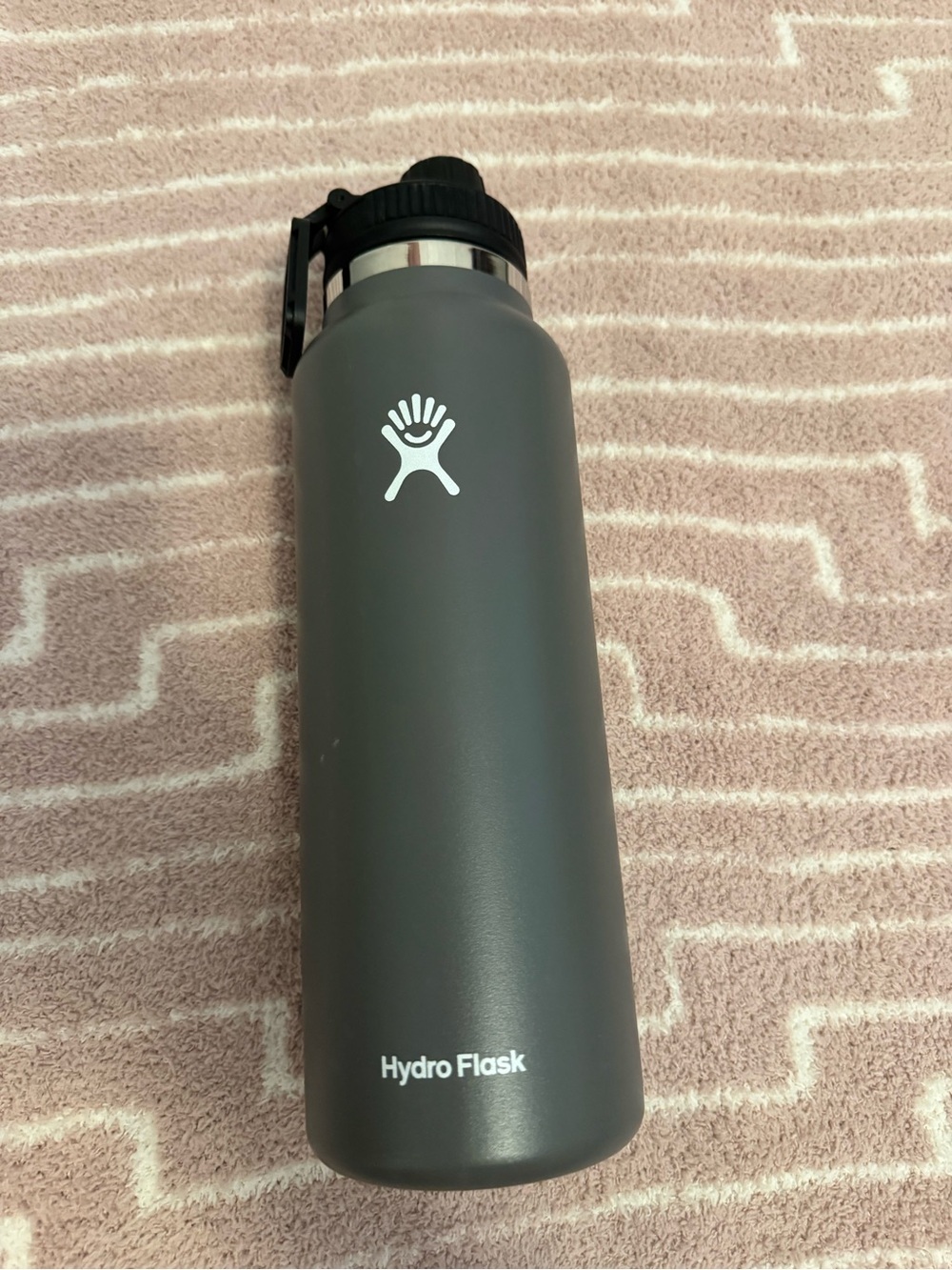 Hydro Flask 32oz Wide Mouth Water Bottle - Stone Gray